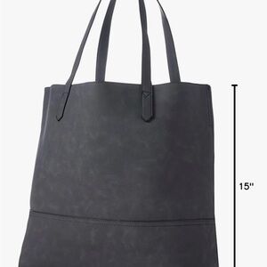NWOT - K Carroll Elegant Black Tote Bag